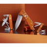 Нож-брелок Victorinox Classic SD Alox LE 2021, tiger orange (0.6221.L21)